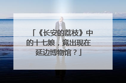 《长安的荔枝》中的十七娘，竟出现在延边博物馆？