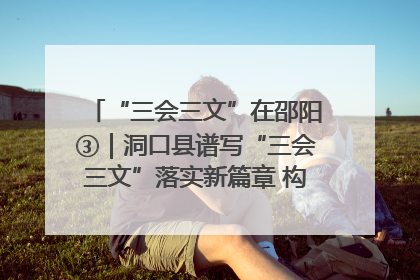 “三会三文”在邵阳③｜洞口县谱写“三会三文”落实新篇章 构建协同联动大格局