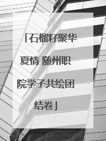 石榴籽聚华夏情 随州职院学子共绘团结卷