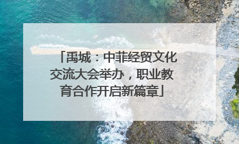 禹城：中菲经贸文化交流大会举办，职业教育合作开启新篇章