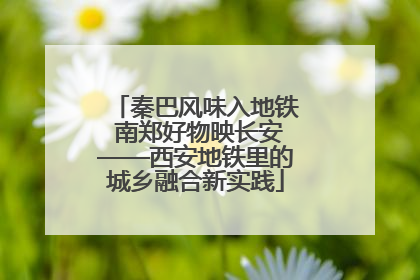 秦巴风味入地铁 南郑好物映长安——西安地铁里的城乡融合新实践