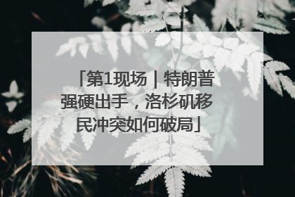 第1现场｜特朗普强硬出手，洛杉矶移民冲突如何破局