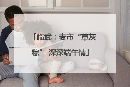 临武：麦市“草灰粽” 深深端午情