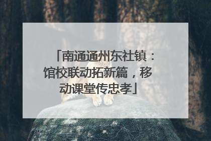 南通通州东社镇：馆校联动拓新篇，移动课堂传忠孝