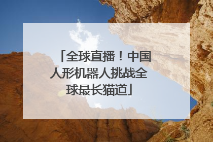 全球直播！中国人形机器人挑战全球最长猫道