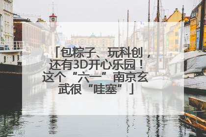 包粽子、玩科创，还有3D开心乐园！这个“六一”南京玄武很“哇塞”
