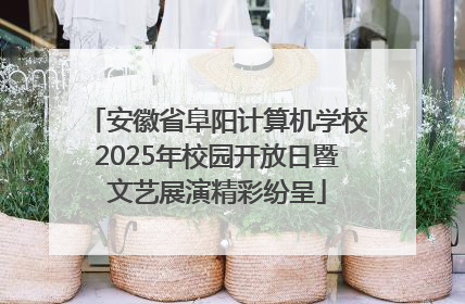 安徽省阜阳计算机学校2025年校园开放日暨文艺展演精彩纷呈