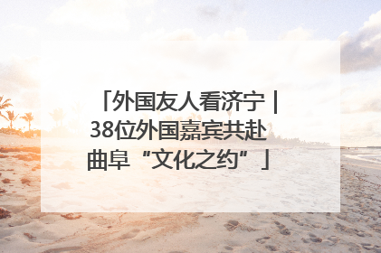 外国友人看济宁｜38位外国嘉宾共赴曲阜“文化之约”