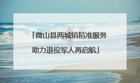 微山县两城镇精准服务助力退役军人再启航