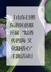 山东日照东港区侨联开展“粽香传四海 文化凝侨心”主题活动
