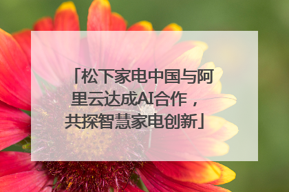 松下家电中国与阿里云达成AI合作，共探智慧家电创新