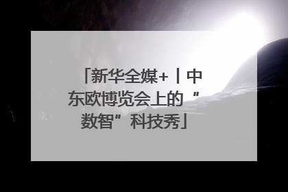新华全媒+丨中东欧博览会上的“数智”科技秀