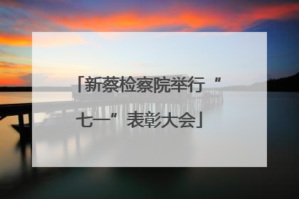 新蔡检察院举行“七一”表彰大会