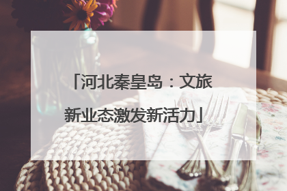 河北秦皇岛：文旅新业态激发新活力