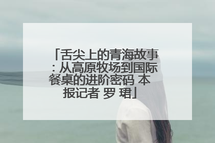 舌尖上的青海故事：从高原牧场到国际餐桌的进阶密码 本报记者 罗 珺