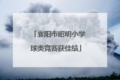 襄阳市昭明小学球类竞赛获佳绩