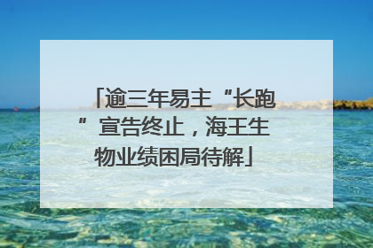 逾三年易主“长跑”宣告终止，海王生物业绩困局待解