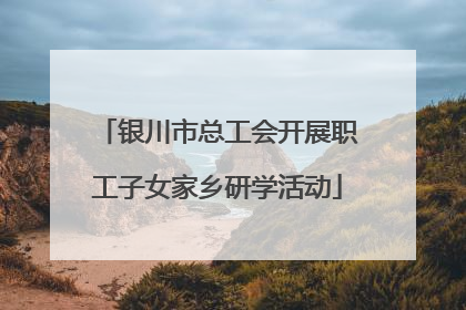 银川市总工会开展职工子女家乡研学活动