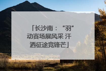 长沙南：“羽”动赛场展风采 汗洒征途竞锋芒