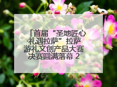 首届“圣地匠心·礼遇拉萨”拉萨游礼文创产品大赛决赛圆满落幕 20强文创佳作绽放雪域文化魅力