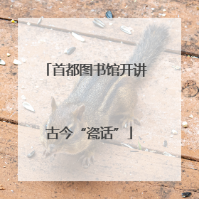 首都图书馆开讲古今“瓷话”