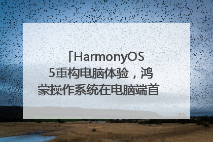 HarmonyOS 5重构电脑体验，鸿蒙操作系统在电脑端首次亮相丨新经济观察
